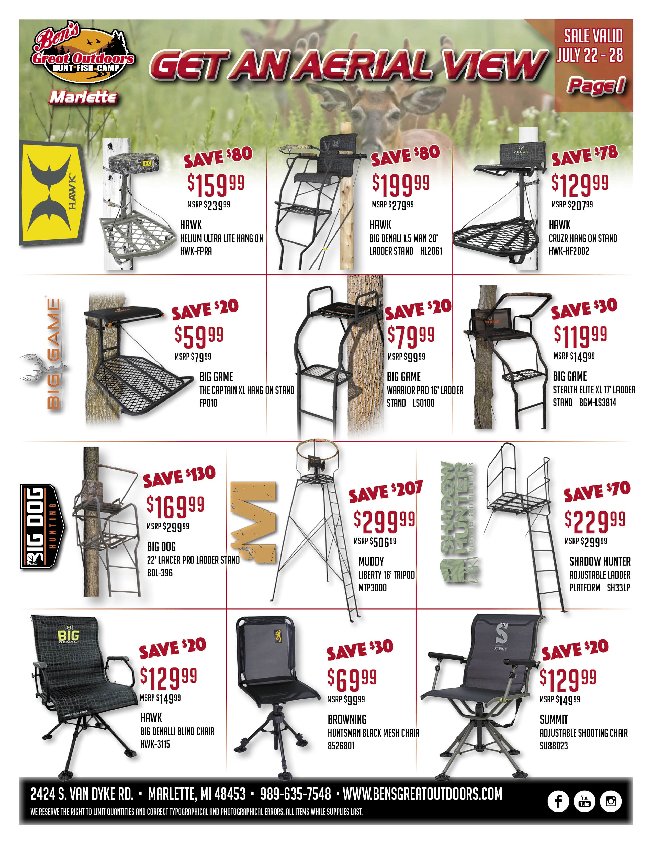 Weekly Ad Ben's Great Outdoors